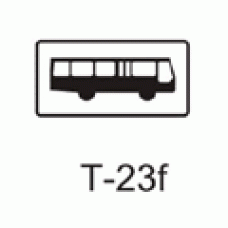 Tabliczka drogowa T-23f