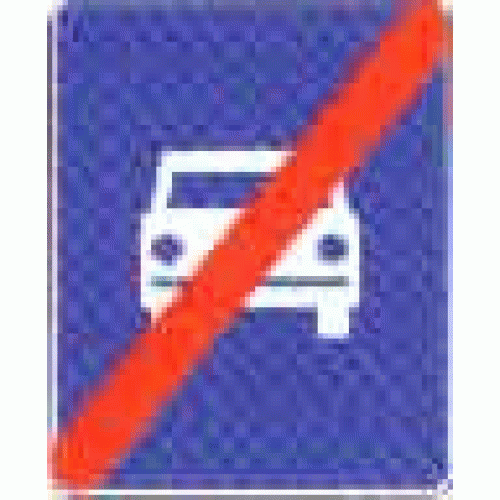 Znak drogowy informacyjny D-8