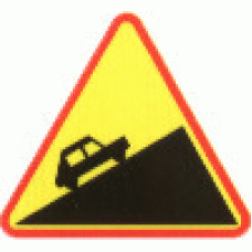 Znak drogowy ostrzegawczy A-23