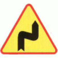 Znak drogowy ostrzegawczy A-3