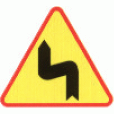 Znak drogowy ostrzegawczy A-4