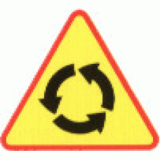 Znak drogowy ostrzegawczy A-8