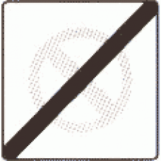 Znak drogowy zakazu B-40