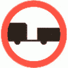 Znak drogowy zakazu B-7